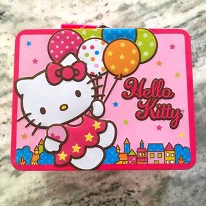 Hello Kitty Tin Metal Lunchbox
